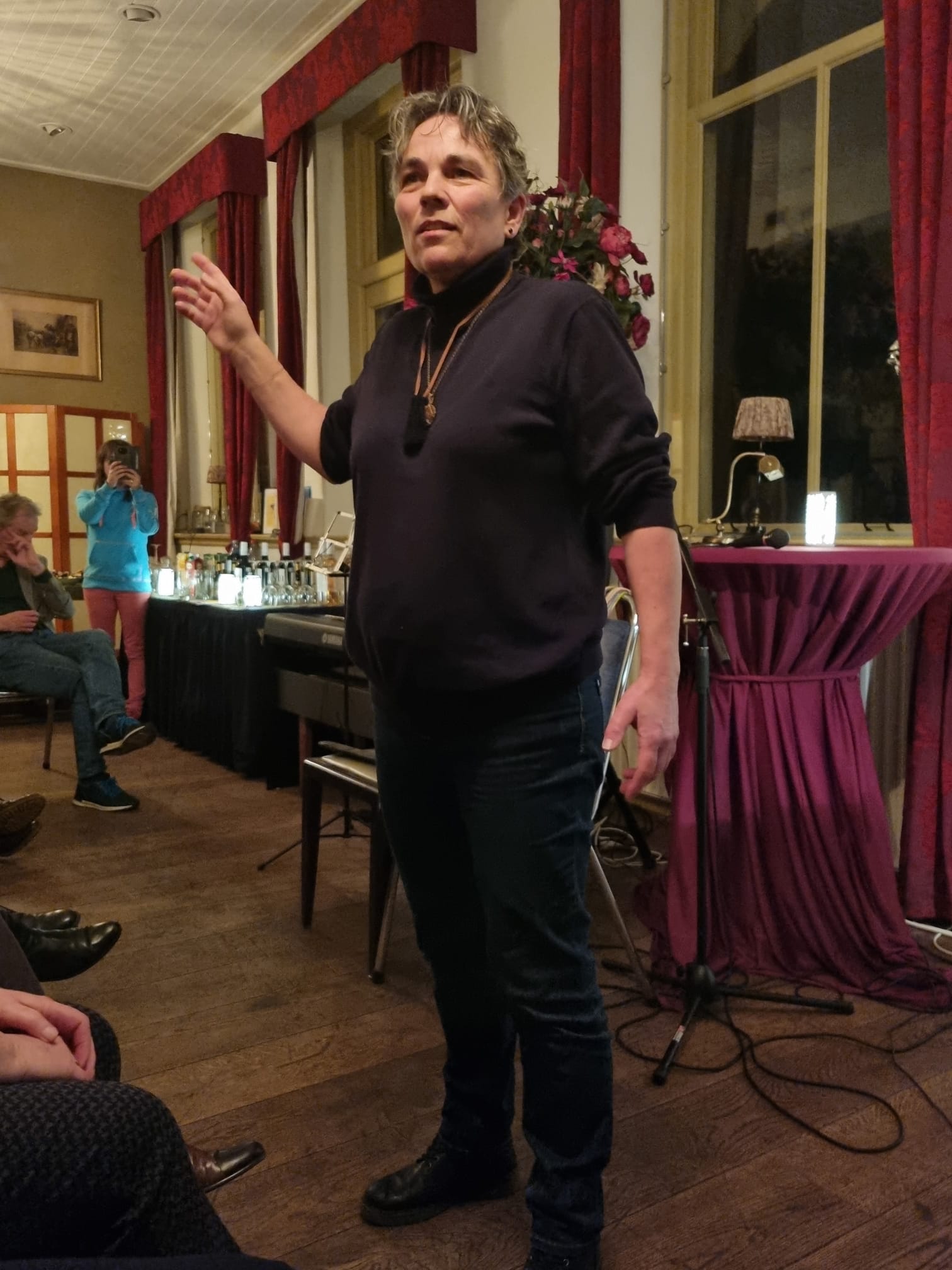 Gedichtendag in 2023; Rens-Elisabeth de Vries (Foto: WvS)